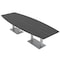 Skutchi Designs 45 in W, 144 in L, 29 in H, Engineered Wood Top, Grey HAR-BOT-46x143-DOU-ASIANNIGHT - alternate 1